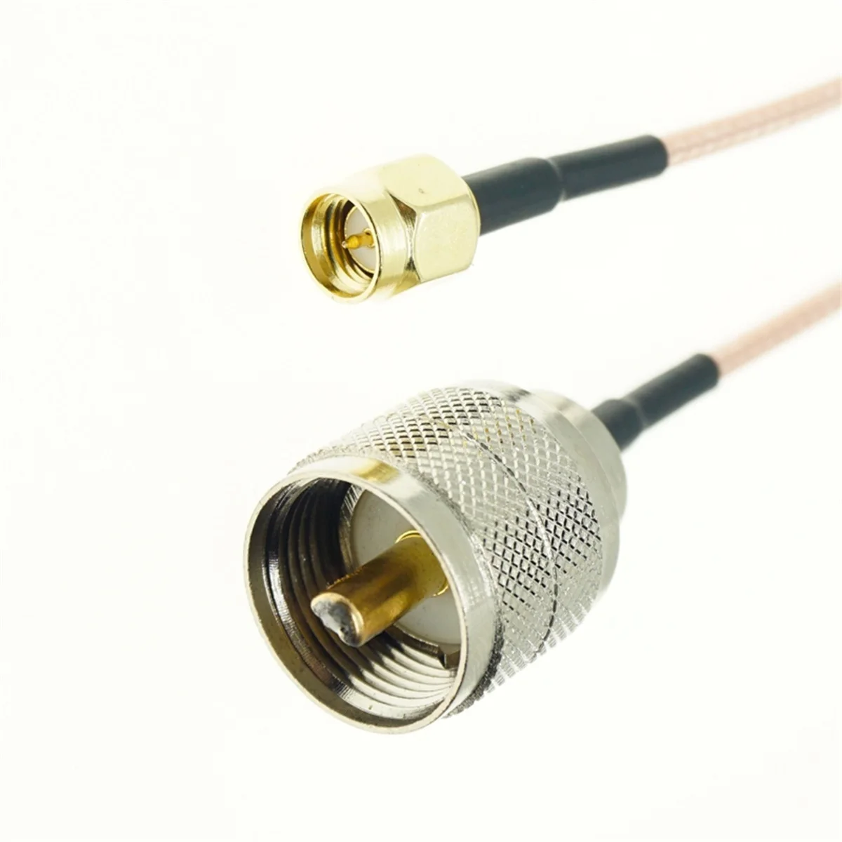 

RG316 RF pigtail PL259 UHF male Plug to SMA male Connector RF Jumper pigtail straight Cable
