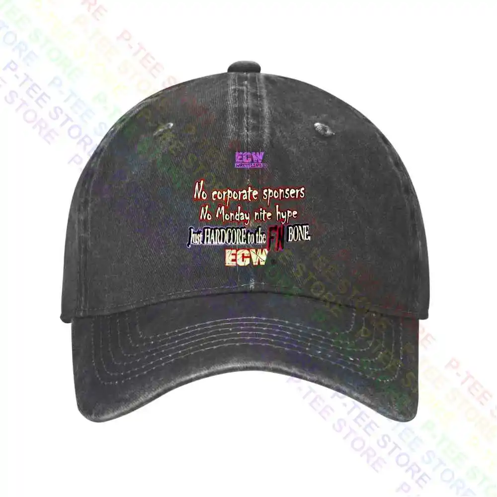 Berretto Da Baseball Ecw Hardcore Wrestling Anni '90 Cappellini Snapback Cappello Da Pescatore Lavorato A Maglia