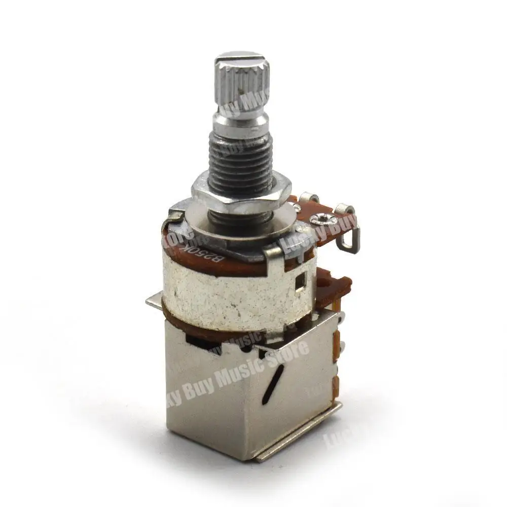 Guitar Potentiometer 1pc Push Pull Guitar Control Pot A500K B500K A250K B250K