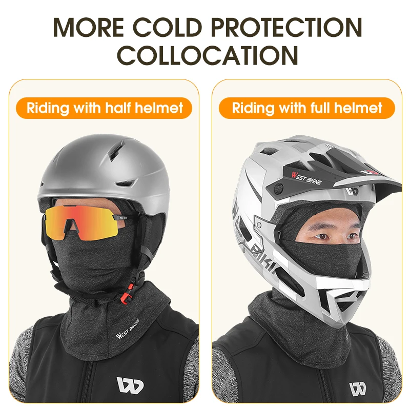 Passamontagna Integrale Traspirante Per Casco - Unisex Per Moto, Sci E Ciclismo - 4 Modi Di Indossare