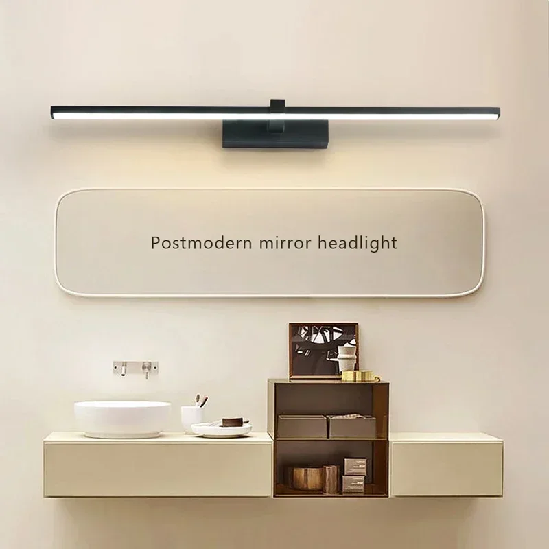 Modern LED Wall Lamp For Study Bedroom Bedside Hardwares Wall Sconce Bathroom Mirror Lamp Indoor Makeup Mirror Lighting Fixture - 3