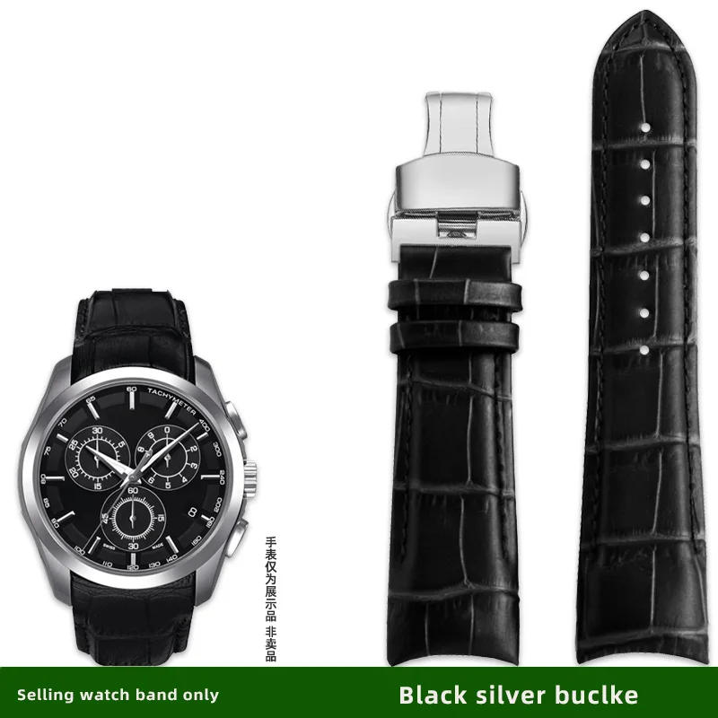 Bracelet En Cuir Compatible Tissot T035 – Pour Montres Homme Série 1853 (22-24 Mm) - 7