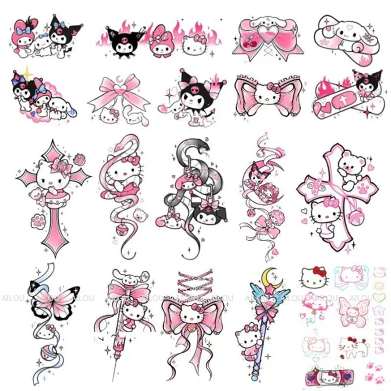 

Водостойкая тату-наклейка «Hello Kitty»