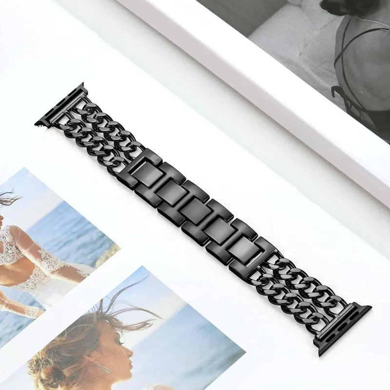 Luxury Elegant Women's Stainless Steel Bracelet Strap