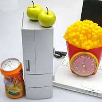 Mini réfrigérateur électrique portable USB, refroidisseur chaud, refroidisseur de voiture, coussin de refroidissement de tasse froide, réfrigérateur de cosmétiques 1