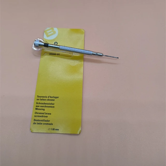 Bergeon - 6899-AT - Screwdriver - Blade 0,8 mm - Yellow