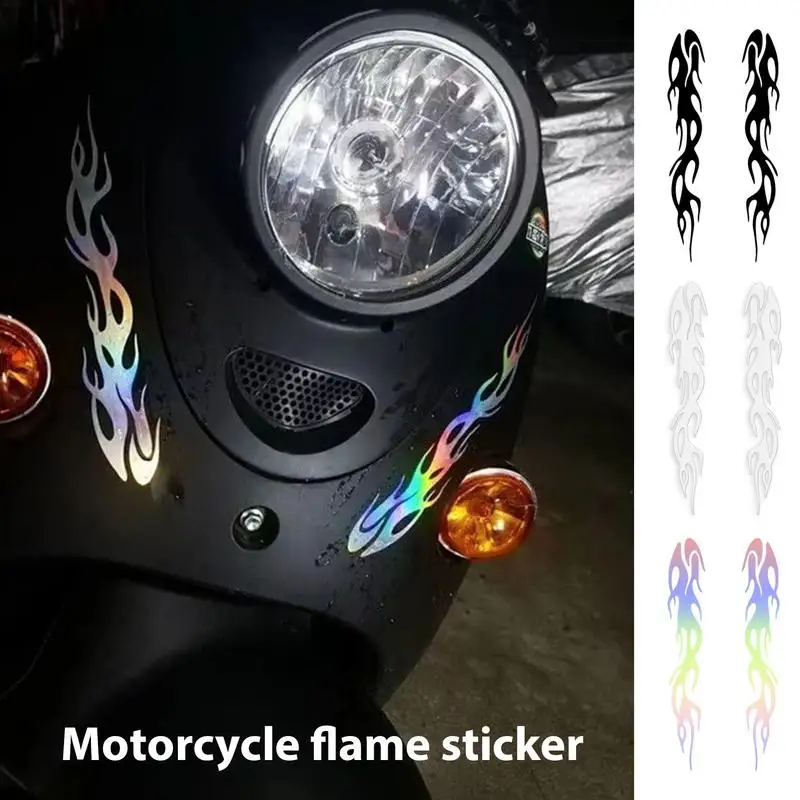 

Universel Flame Decals Waterproof Decal Multi-color Good Repurchase Car Sticker Decals Self-Adhesive Outdoor For Motorcycles