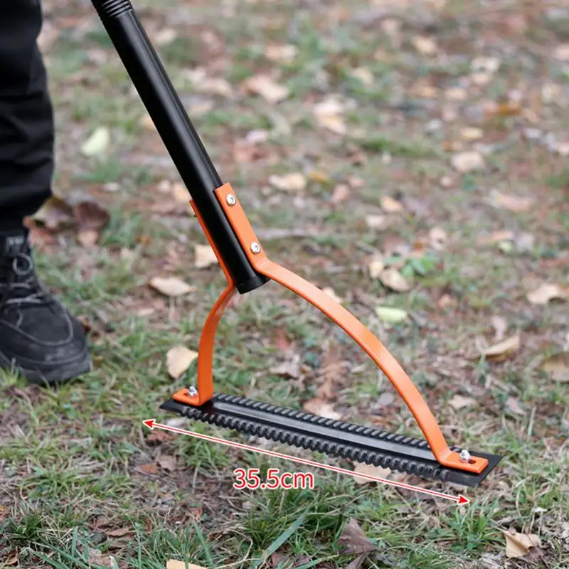 Sling Cutter Tool Grass Whip Cutter Tool With Double Edged Cutter Long Handle Gardening Hand Tool For Garden Yard Field Ditches 3