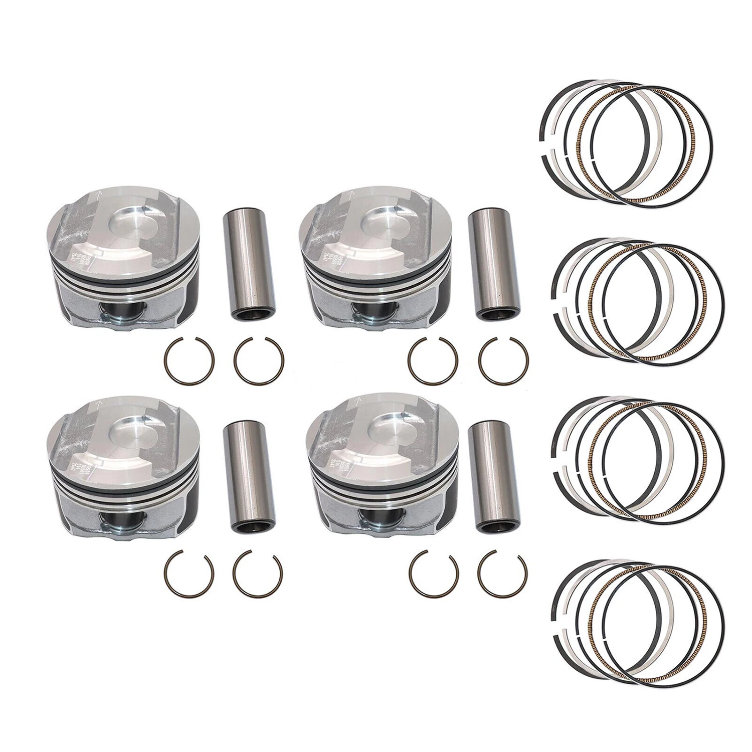 

Pistons & Rings Kit Fit 19180831 12652809 12569638 89018107 12683808 for Buick GL8 ES Cadillac ATS XT5 Chevrolet 2.0T