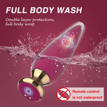 Vibrators Anal Butt Plug Vibrator Sex Toys Prostate Massager Adult Toy Sextoy Erotic Sexshop Buttplug For Men Women Male Sexo 5