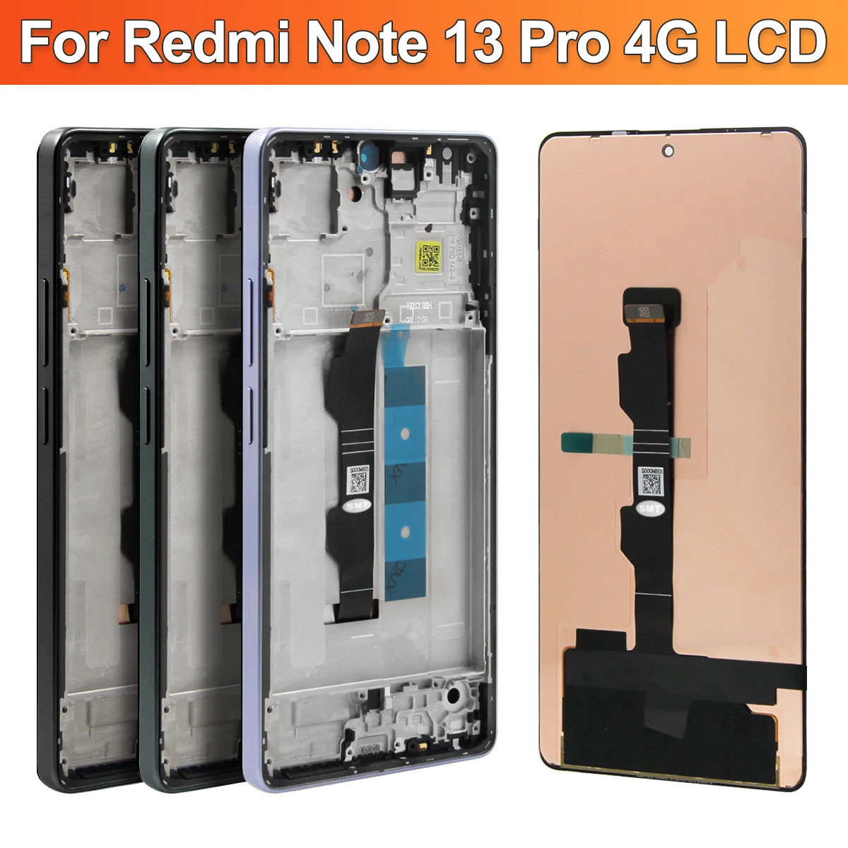 Schermo LCD per Xiaomi Redmi Note 13 PRO 4G Display LCD per Xiaomi Redmi Note 13