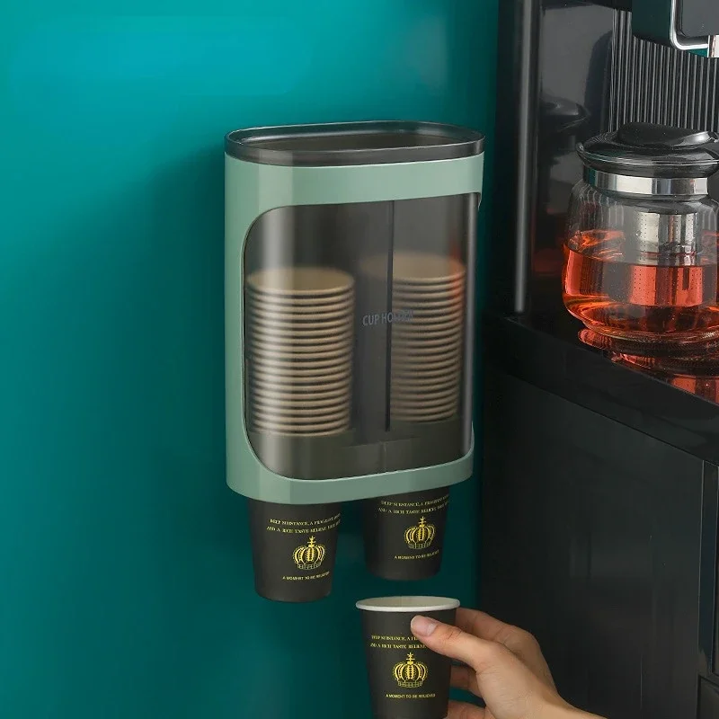 Water Dispenser Storage Paper Cup Holder Paper Cup Holder Storage Rack Taker Automatic Dropper cup storage holder paper cup dispenser
