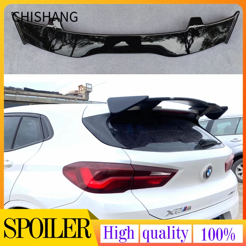 Per Bmw X1 X2 X3 X5 2008-2022 Car Styling Real Abs Roof Spoiler Posteriore Top Auto Parti Esterne