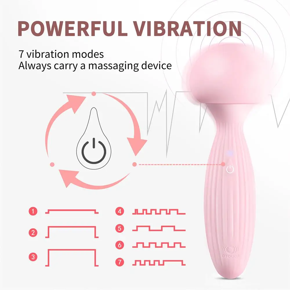 

Licklip Double Head Powerful Clit Vibrators for Women AV Magic Wand Massager Dildo G Spot Orgasm Clitoris Stimulator Masturbator