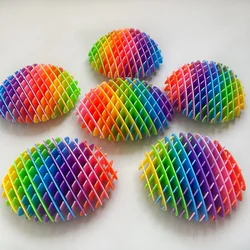 Flexible 3D Sensory Fidget Worm Toy for Anxiety Relief and Focus - Perfect for Kids and Adults (4PCS)