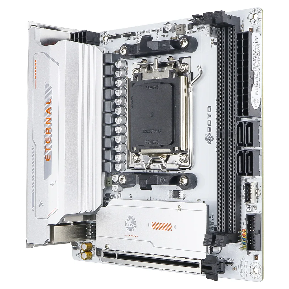 SOYO B650M AMD Motherboard AMD Ryzen AM5 DDR5 Supports CPU 7000