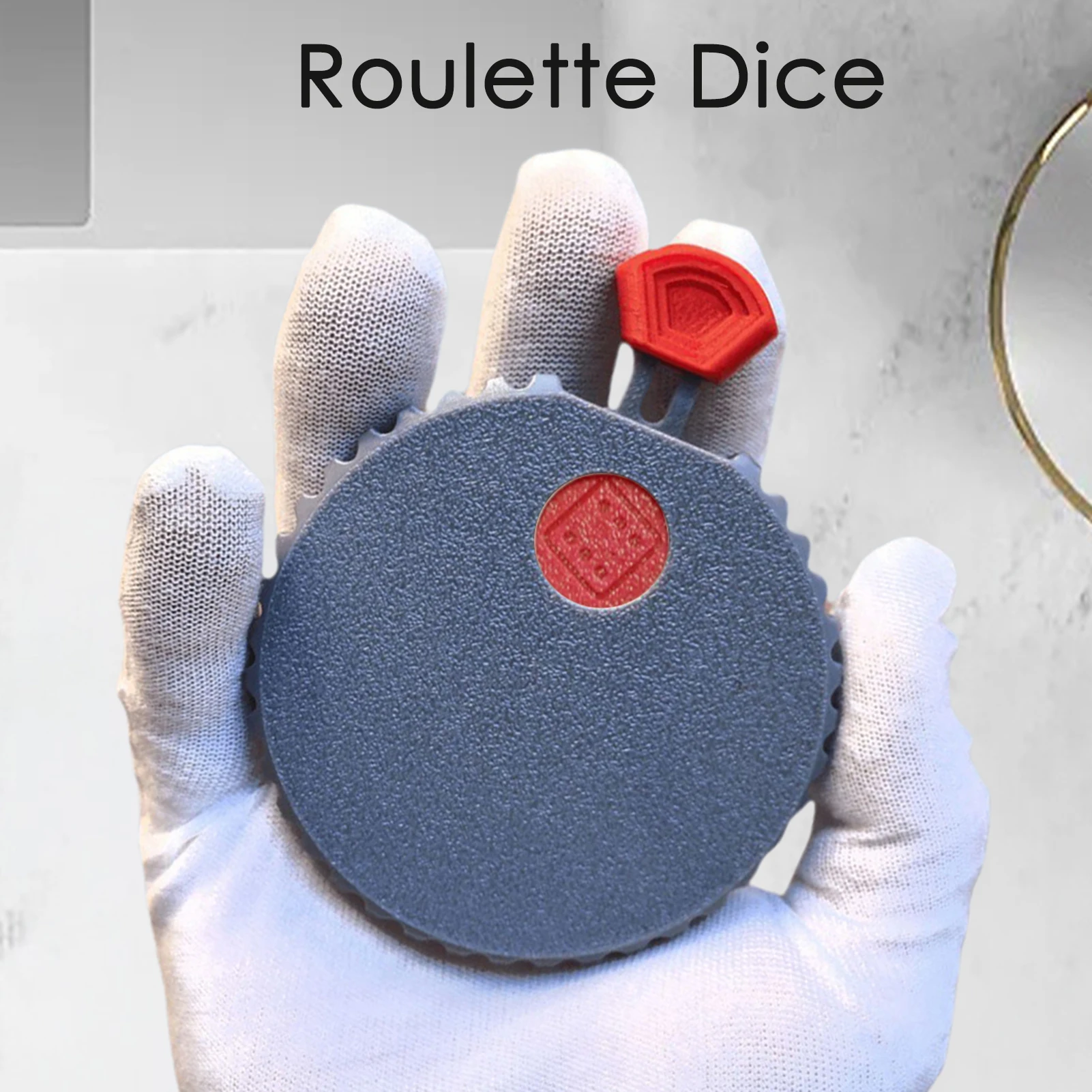 Dice Spinner Wheel Fun Fidget Wheel Dice Unique Roulette Spinner Role Playing Game Manual For Party