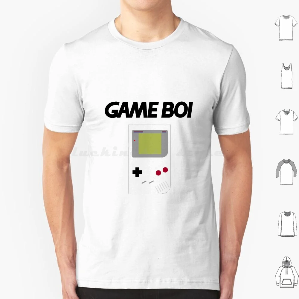 Gioco Boi T Shirt Cotone Uomo Donna Gioco Di Stampa Fai Da Te Boi Boy Console Videogioco Videogiochi Giochi Luigi Waluigi Smash Meme Memes