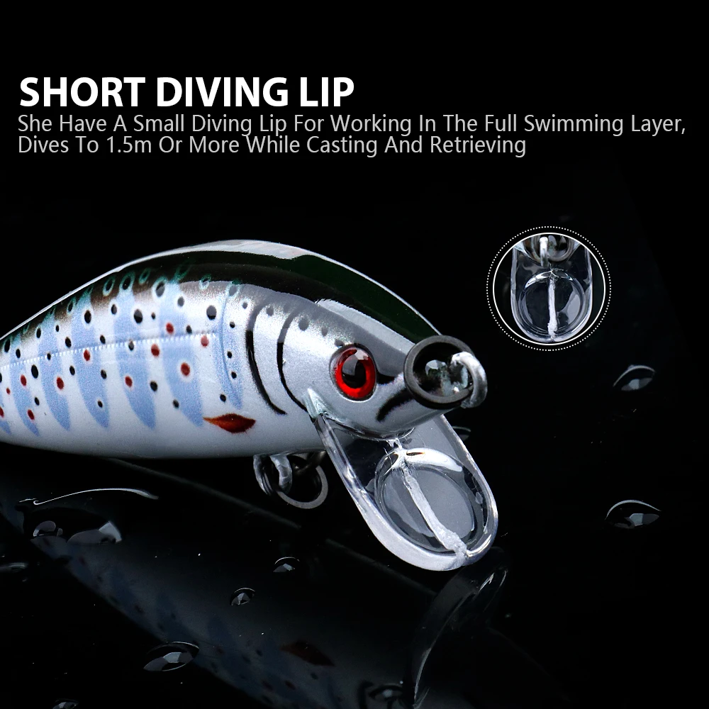 VTAVTA Sinking Minnow Jerkbait 4