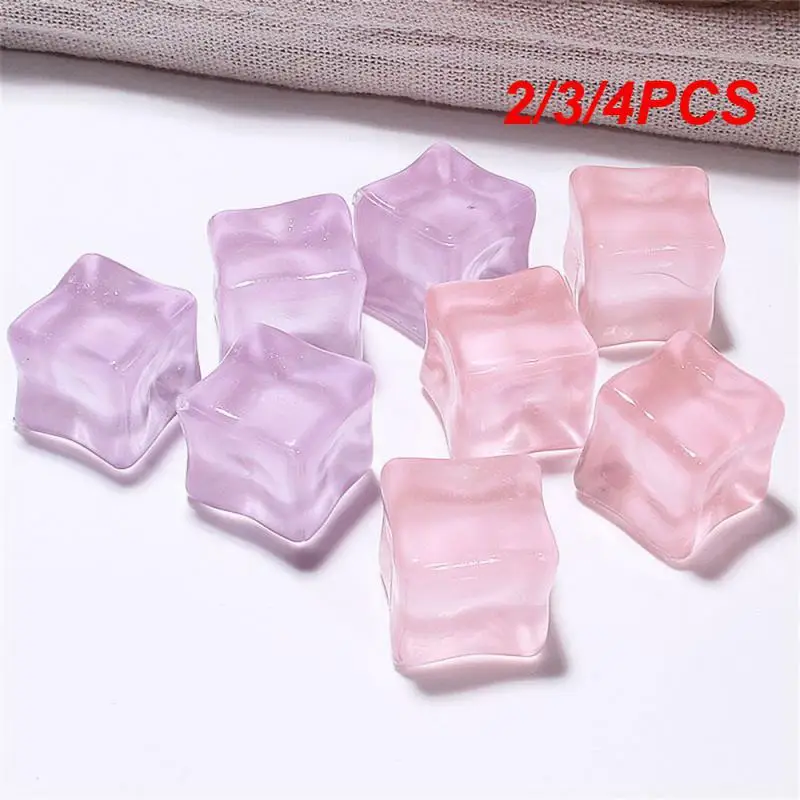 2/3/4PCS Home Decoration Luminous Led Accessories Can Make Phone Accessories Resin Material Is Hard And Wear-resistant