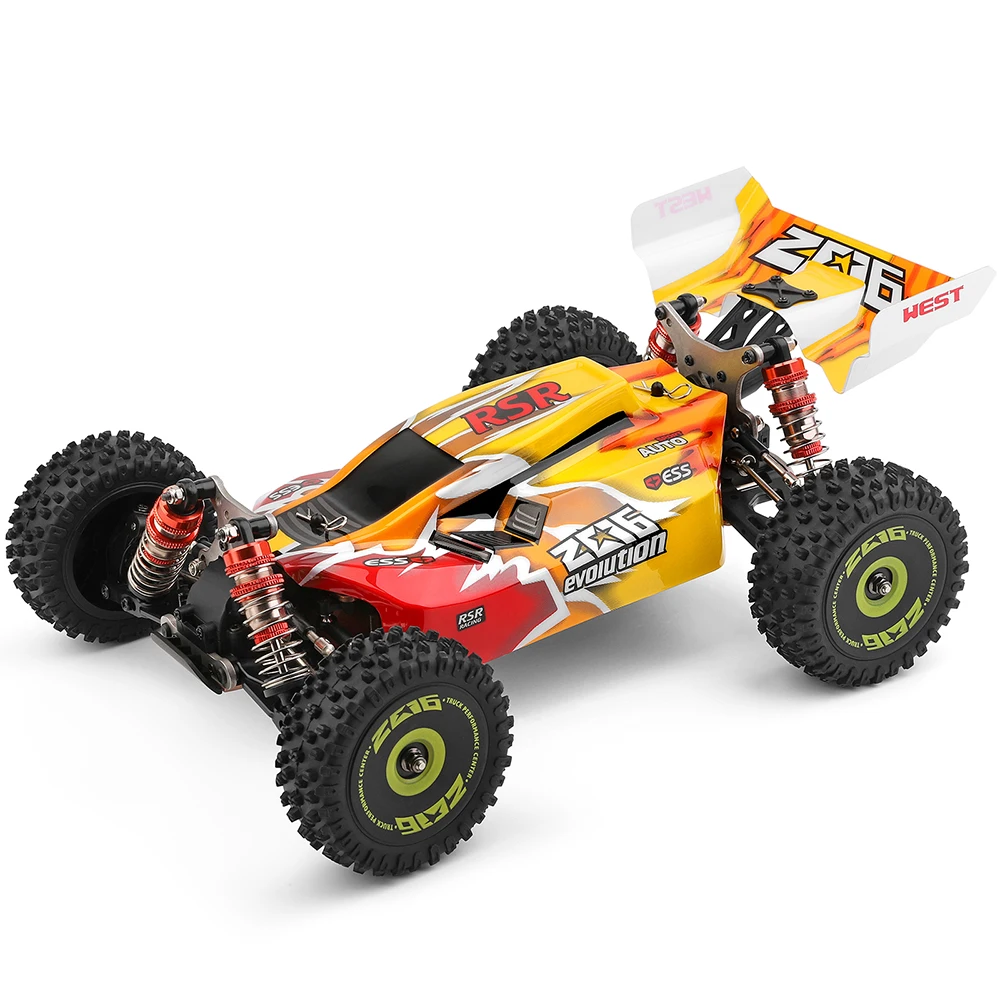 WLtoys 144001 RC drift car 60km/h 1/14 electric four-wheel drive alloy  off-road vehicle - RcGoing