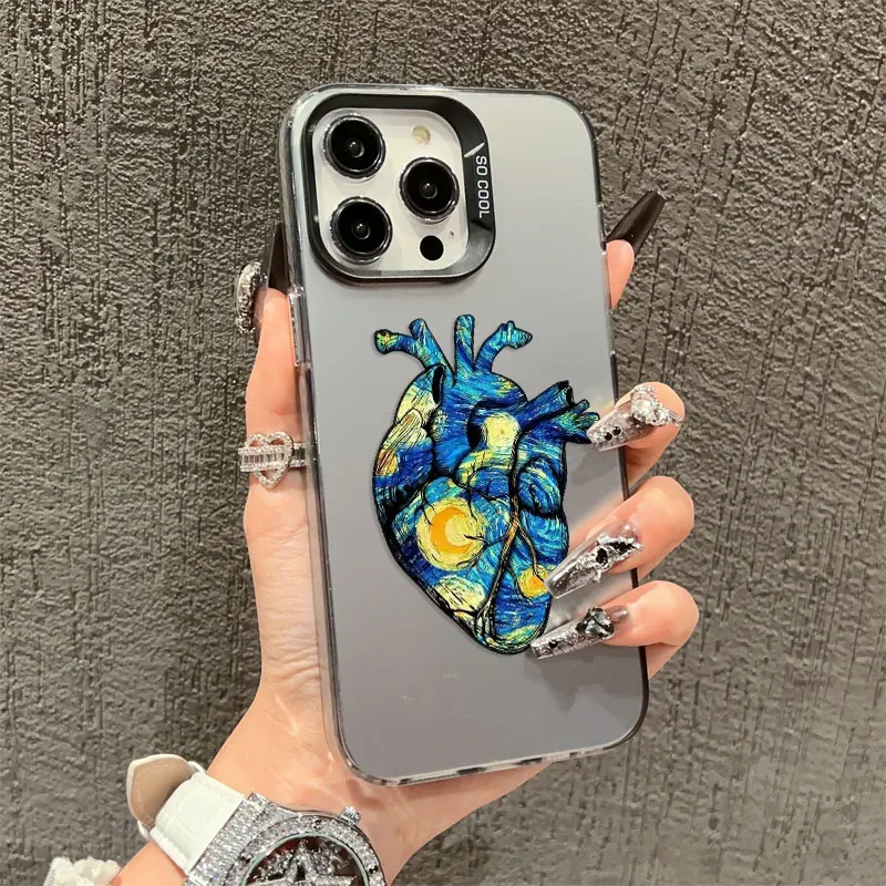 Van Gogh Inspired Oil Painting Phone Case - Artistic Laser Cover