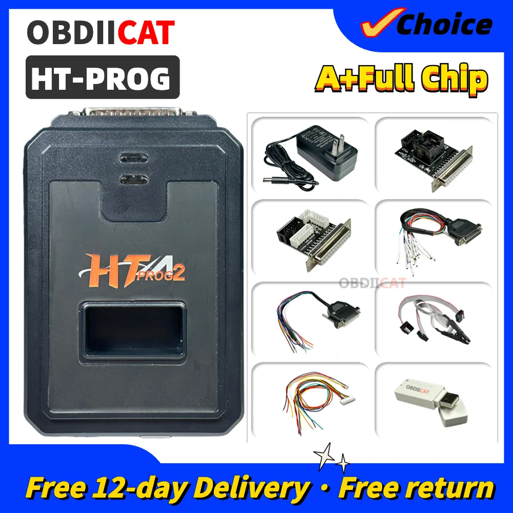 

2023 Ht Prog Full Set Work With Dongle Stand-alone Device Support on Bench / Boot / BDM ECU Programmer / ECU Clone Tool etc