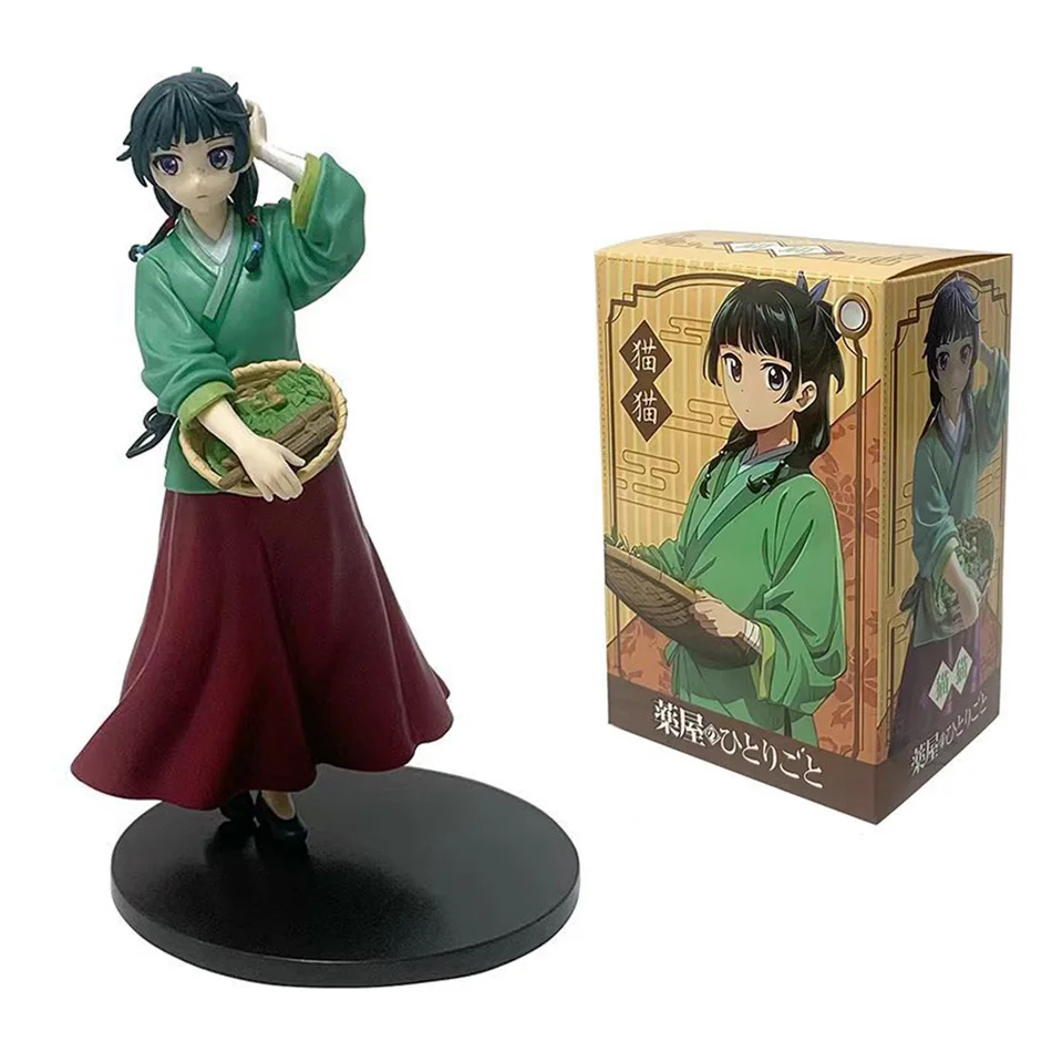 Q Version Anime The Apothecary Diaries Figure Maomi Action Figural Pvc Model Kawaii Car Decoration Doll Kids Toy Christmas Gift
