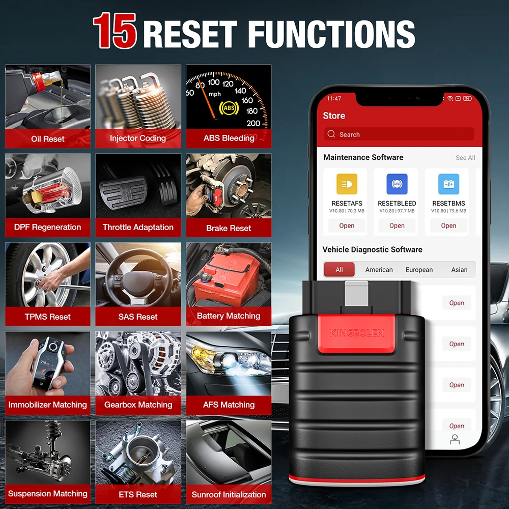 KINGBOLEN Ediag Ultimate Car Diagnostic Tool