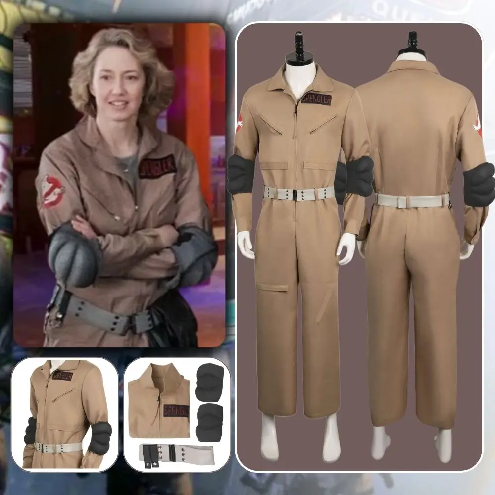 

Ghost Cos Busters Trevor Cosplay Costume Disguise for Adult Men Women Jumpsuit Party Clothes Outfits Halloween Carnival Suit