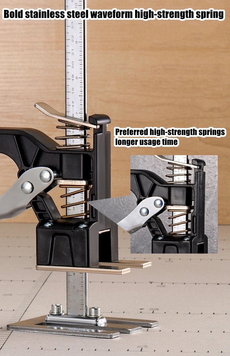 Kapı montajı sırasında kullanılan kaldırıcı