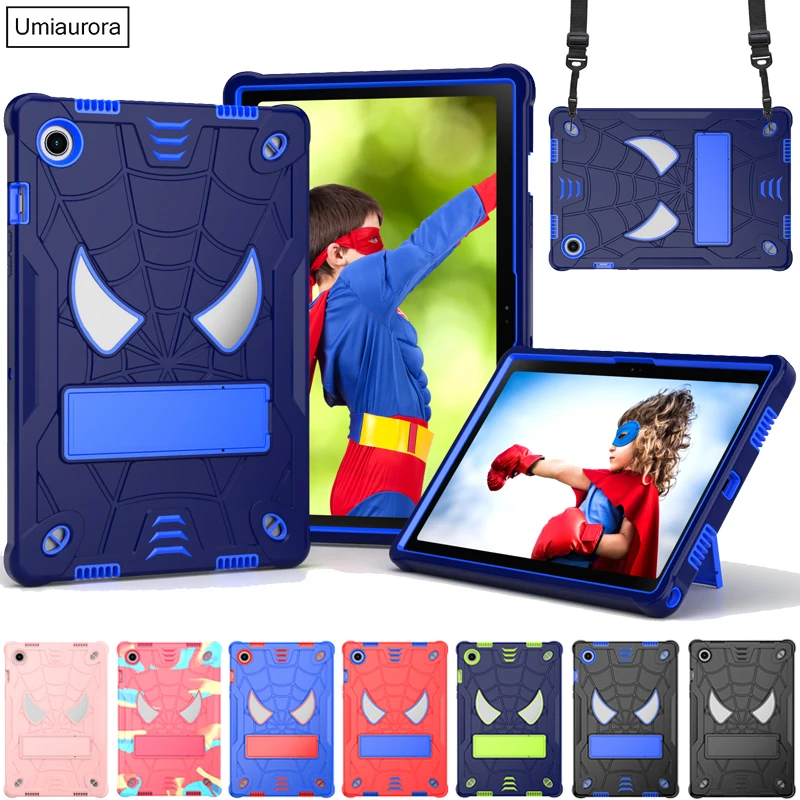 Custodia Antiurto Per Tablet URAO C107 10.1 Pollici | Morbida In Silicone Con Supporto Regolabile Per Bambini