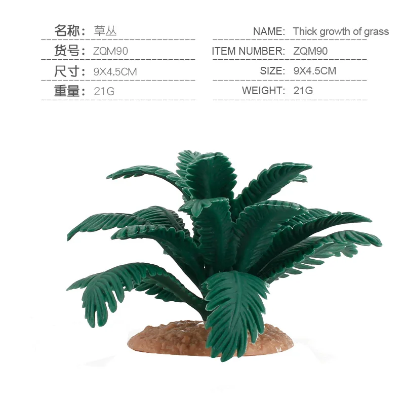 Lot De 4 Arbres Miniatures Artificiels - Pour Décoration Table De Sable, Diorama, Maquette - Hauteur ~7 Cm - Plastique Réaliste