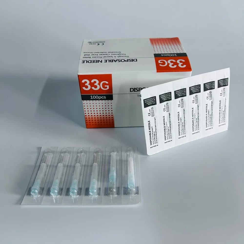 Disposable Needle 33G 4mm 6mm 13mm Painless Sterile Stainless Steel Tool Needle