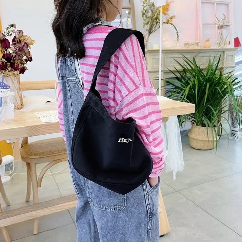 Baby Boys Girls Denim Shoulder Bags 2024 New Arrival Kids Cute Canvas Shoulder Bag Outdoor Accessory Small Bag Korean Style 5