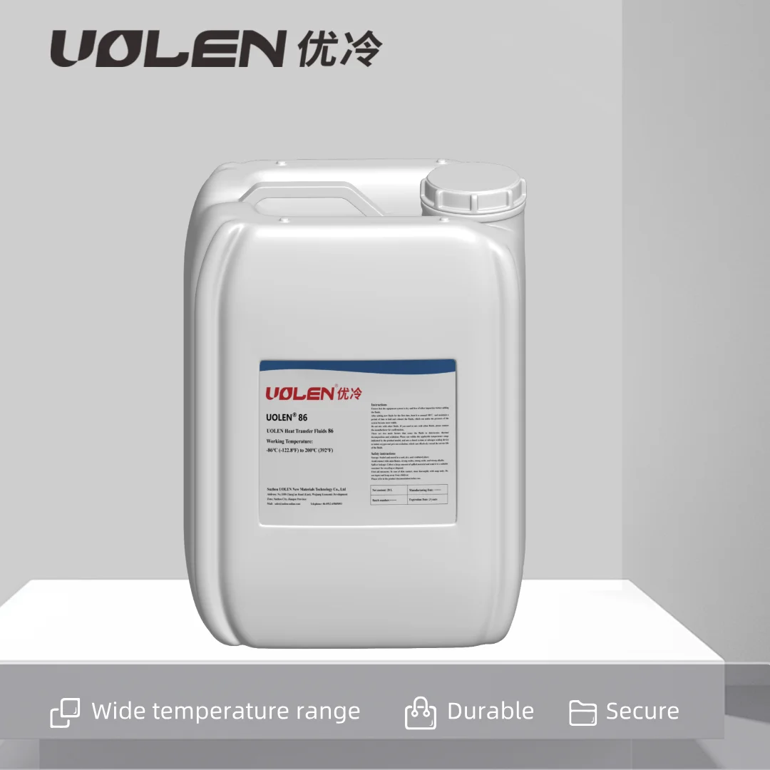 UOLEN 86 -86℃~200℃ heat transfer fluid Thermal oil heat transfer oil silicone