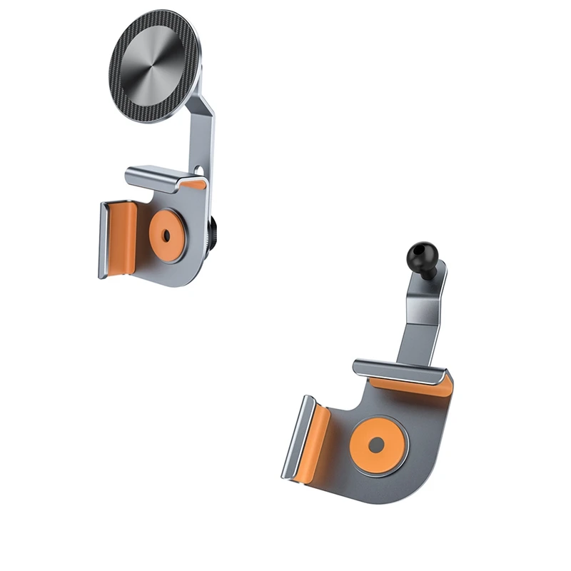 

Автомобильный держатель для телефона, магнитный кронштейн для экрана, алюминиевая автомобильная подставка, Модифицированная фиксированная для Tesla Model 3/Y/S/X