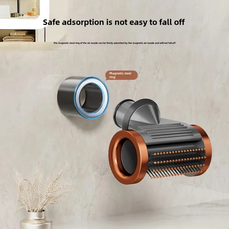 Dyson Air Dryer HD15 Accessories No Drilling Wall Mounted Magnetic Suction Cup Storage Rack Organizer Tool Holder 2