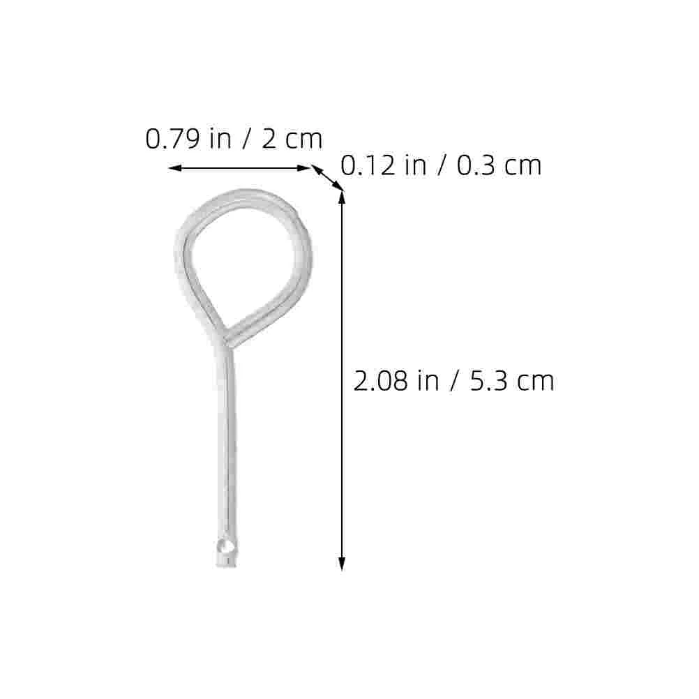 50 Pcs Fire Extinguisher Latch Set Cotter Replacement Pull Pins Lock for Equipment Tools Small