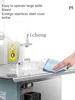 Tqh Bone Saw Machine Electric Bone Cutter Desktop Chopping Bone Saw Meat Machine Cutting Fish Beef Short Rib Frozen Meat Machine 3