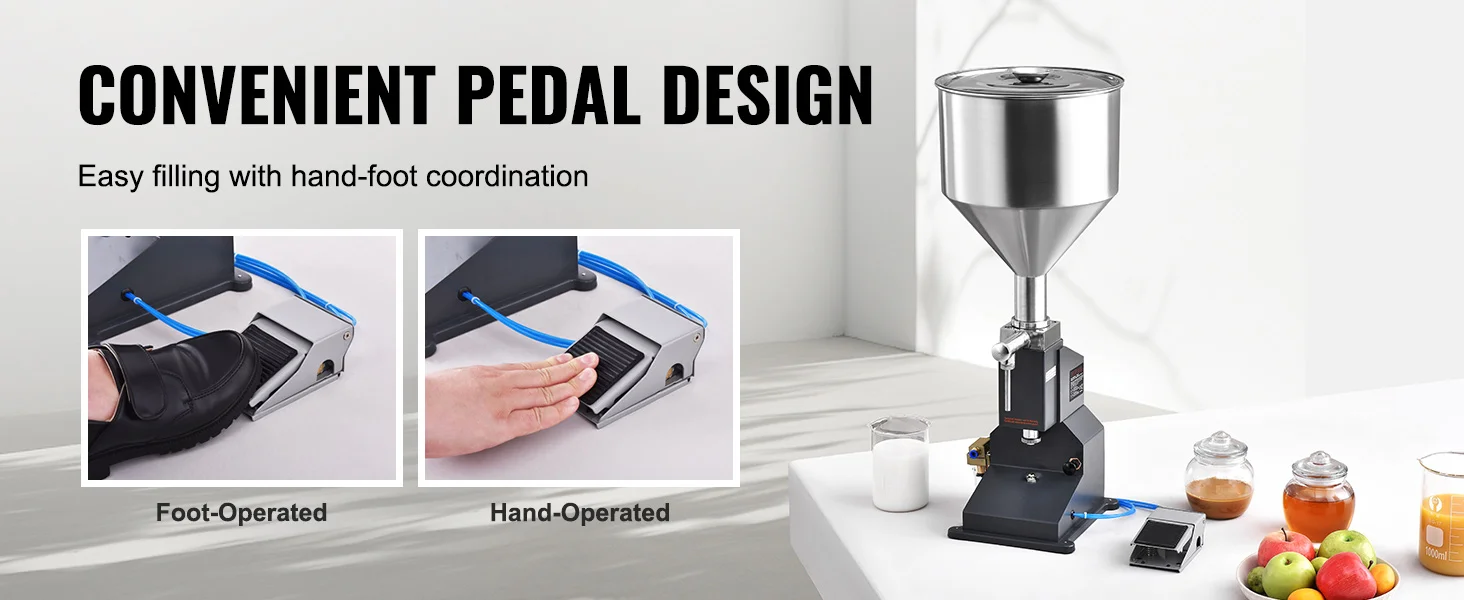 foot pedal operation