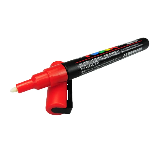 1 Db Méh Queen Marker Toll Műanyag Méhészet 5 Szín Opcionális Ferde Nibrush Nem Fake Azonosító Eszközök - Image 6