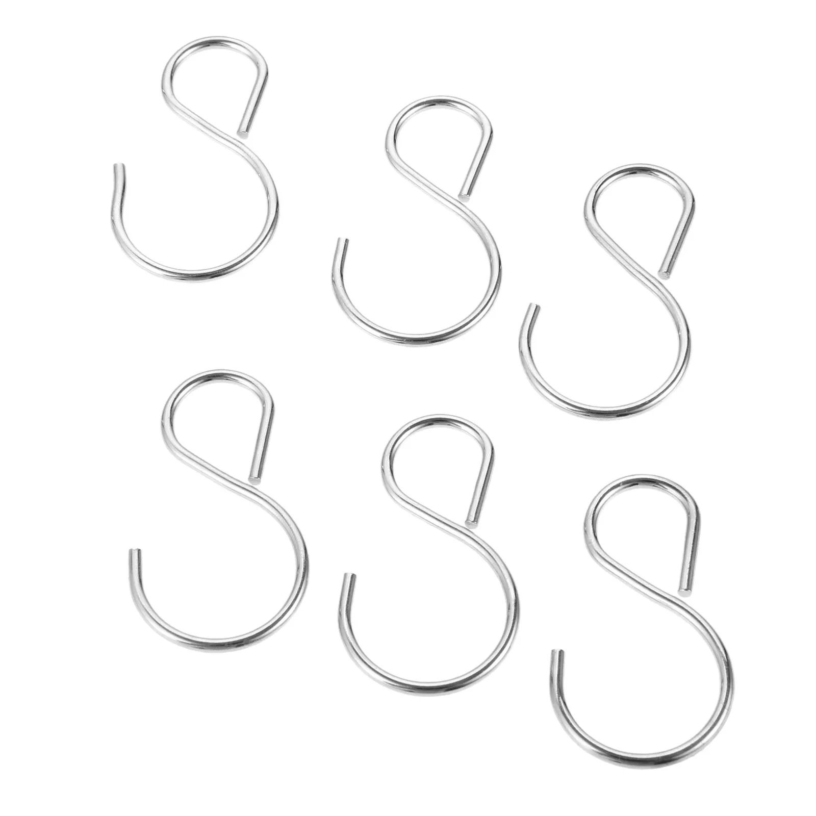 S Shaped Metal Hooks Multipurpose Hanging Pot Pan Kitchen Storage Hanger Plants Jewelry Closet Clothing Home Organizer 10pcs multi purpose hooks metal hook kitchen hooks wall organizer hook wall mount hooks