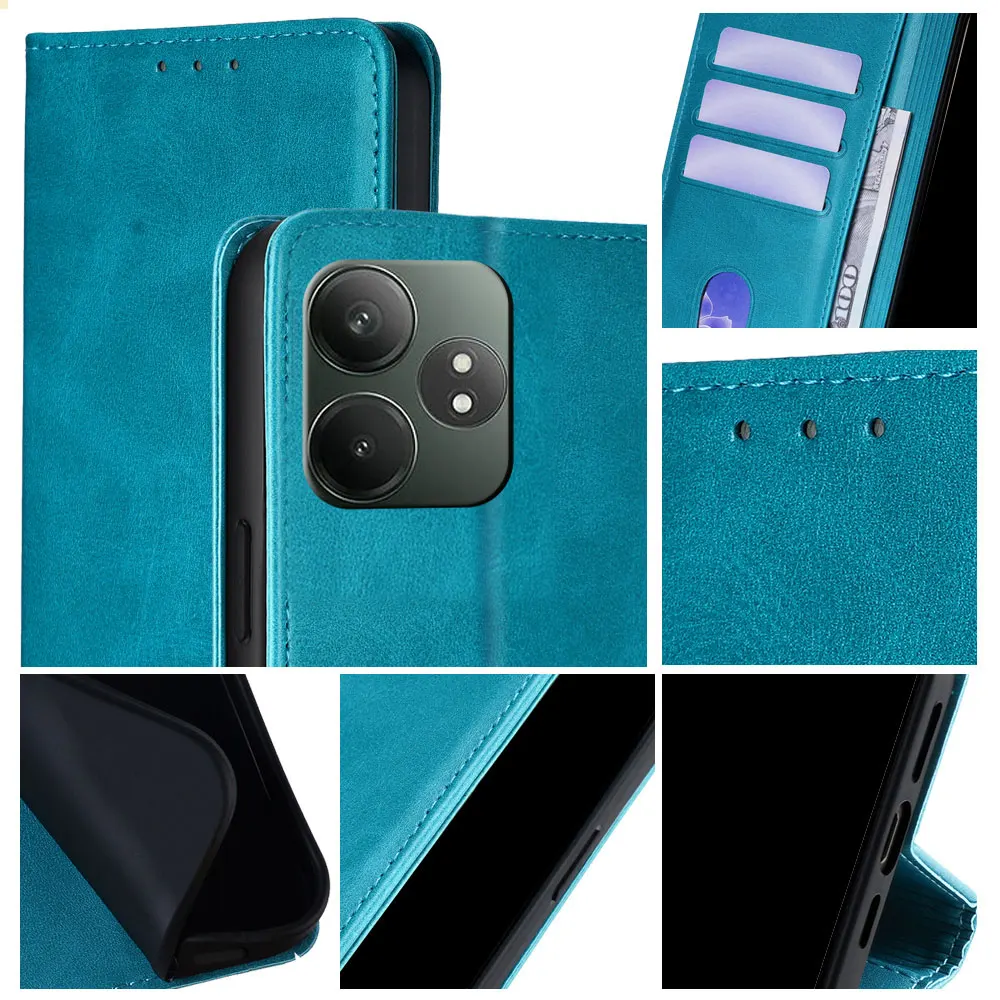Classic Shockproof Wallet Protective Leather Flip Case with Card Holder