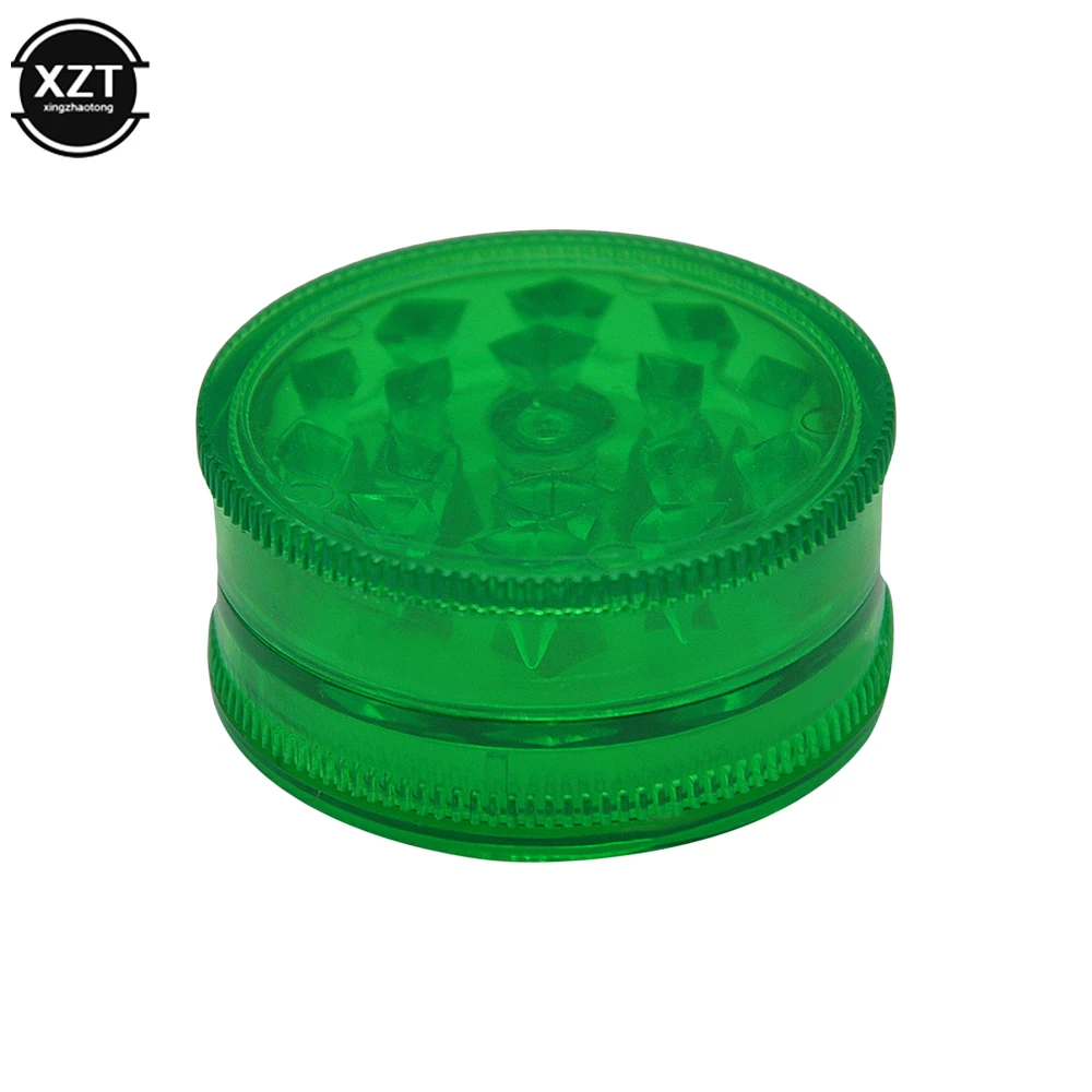 Round Shape Plastic Tobacco Grinder Leaf Herbal Herb Smoke Spice Mill Crusher Hand Muller 3 Layer 40mm Smoking Accessories herb grinder,herb spice grinder