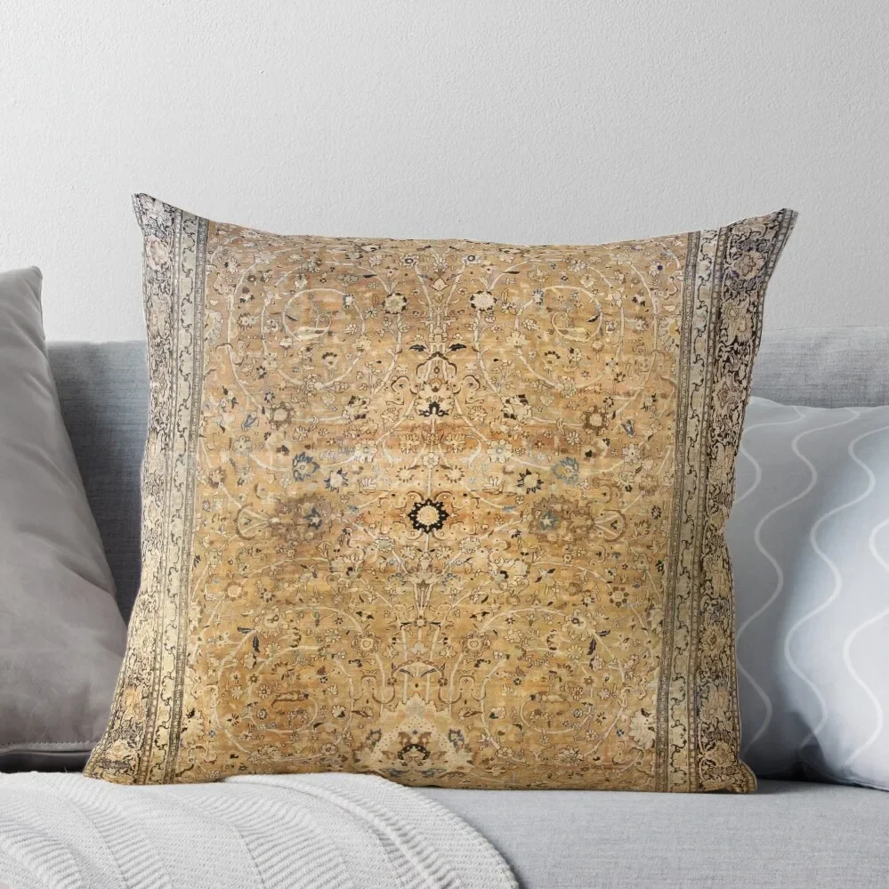 

Antique Persian Khorassan Rug Print Throw Pillow Room decorating items pillow cover luxury Cushion Cover For Sofa