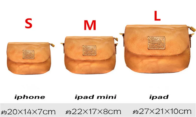 Fashion vintage handmade genuine leather ladies small shoulder bag casual real cowhide women's daily party weekend messenger bag