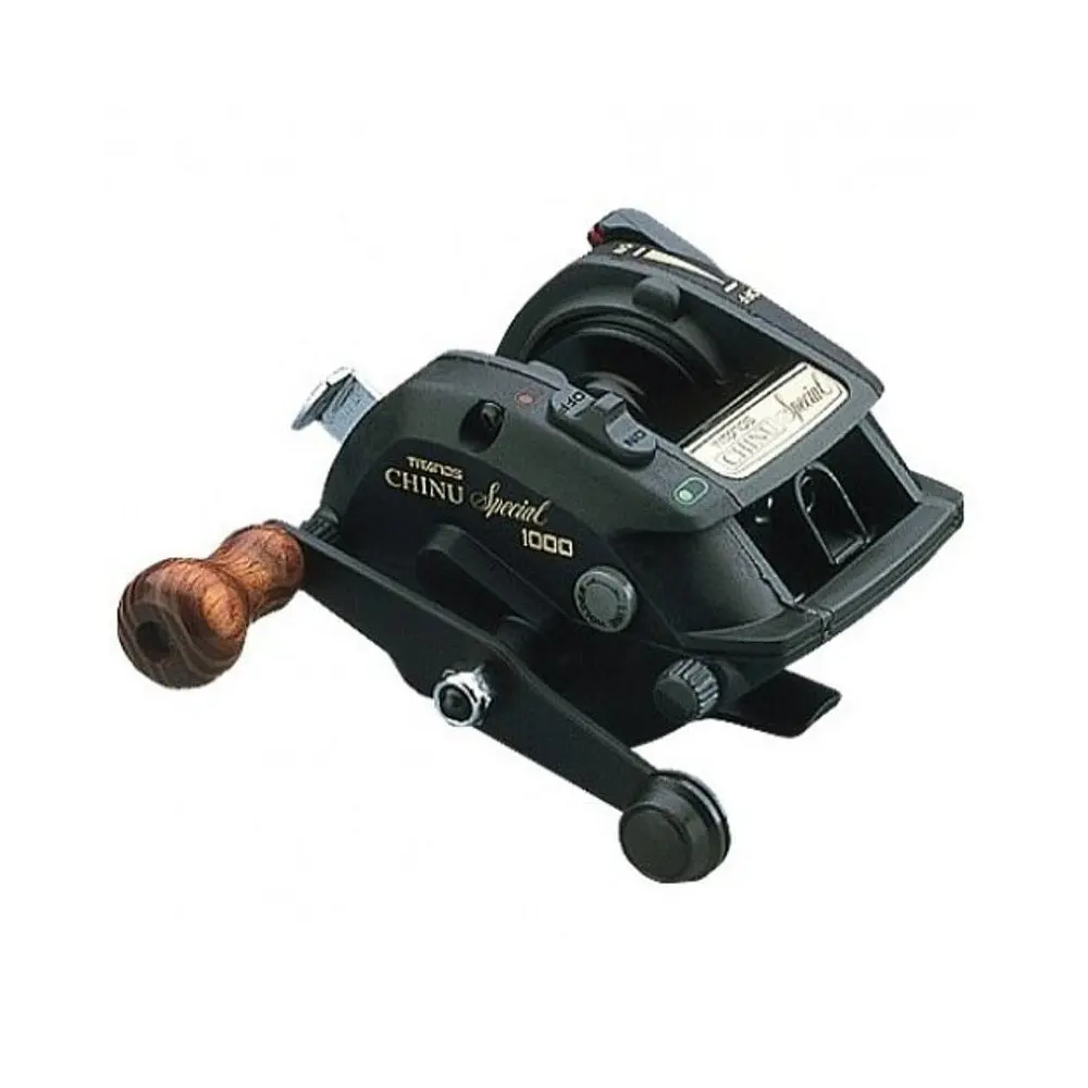 

Bait Fishing Wheel Dual-Axis Black Snapper Wheel Valve Wheel Titanos1000 Right Handle