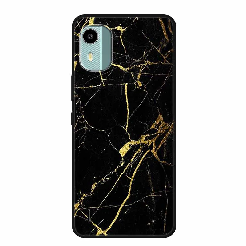 Marble Soft Silicone TPU Phone Back Cover Case - Stylish Protective Bumper