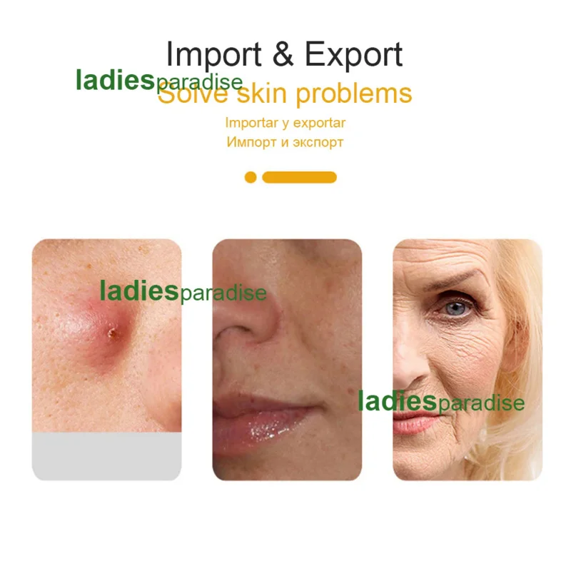 Galvanic Therapy Facial Electroporation Face Lifting Tighten Wrinkle Removal Skin Care Body Massager Beauty Salon Home Machine